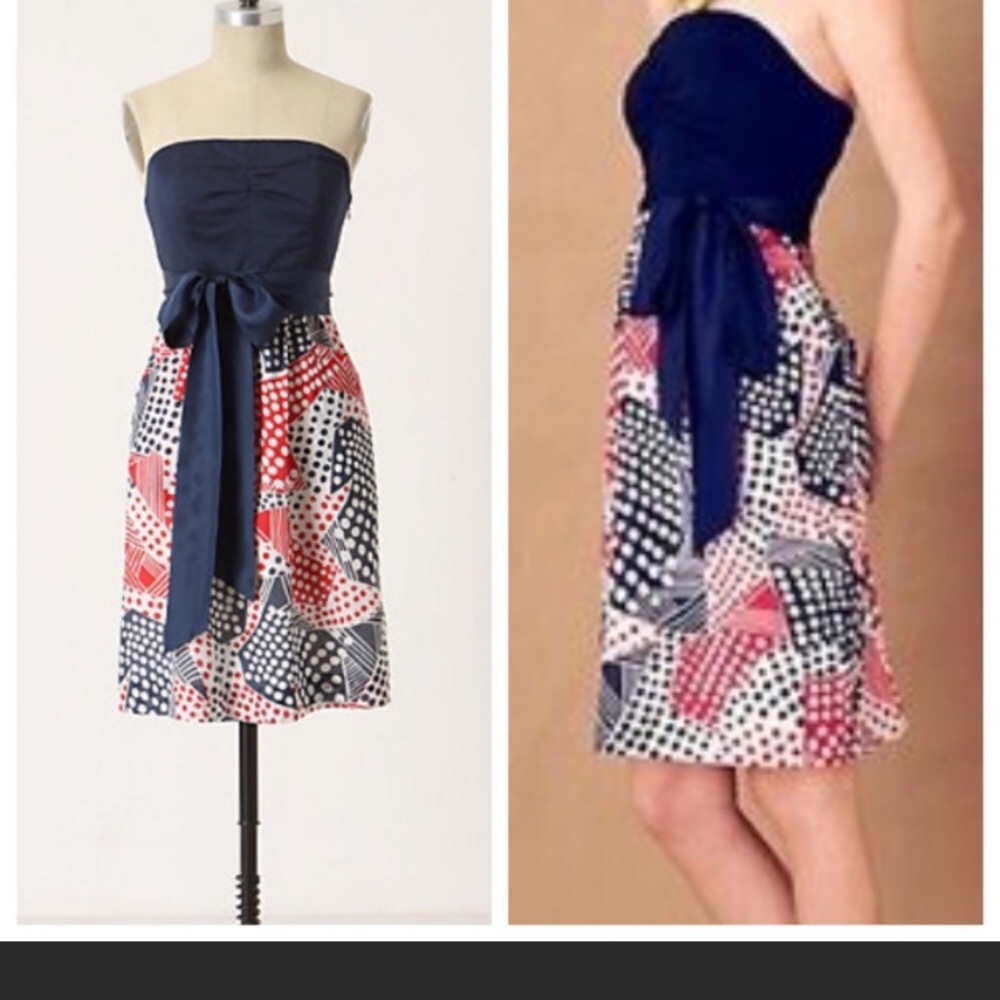 Anthropologie Odille summer dress. Pockets!